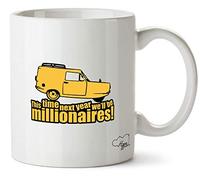 Hippowarehouse This time Next Year We'll be Millionaires! Printed Mug Cup Ceramic 10oz