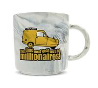 Hippowarehouse This time Next Year We'll be Millionaires! Printed Mug Various Colour Options Ceramic Cup Kitchenware 11oz