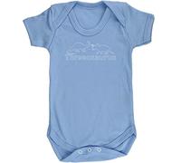 Hippowarehouse Threeosaurus Dinosaur Baby Vest Bodysuit (Short Sleeve) Boys Girls