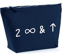 Hippowarehouse To Infinity and Beyond Symbols printed make up cosmetic wash bag 18x19x9cm
