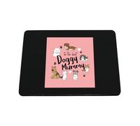 Hippowarehouse To the Best Doggy Mummy printed mouse mat pad accessory black rubber base 240mm x 190mm x 60mm