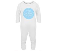 Hippowarehouse Today I got My First Tooth Baby Romper All in one Piece Unisex White