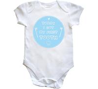 Hippowarehouse Today I got my first tooth baby vest bodysuit (short sleeve) boys girls