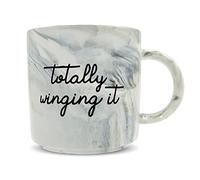 Hippowarehouse Totally Winging it Printed Mug Various Colour Options Ceramic Cup Kitchenware 11oz