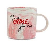 Hippowarehouse True Crime Junkie Printed Mug Various Colour Options Ceramic Cup Kitchenware 11oz
