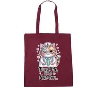 Hippowarehouse trust me, I'm a cat-tor Tote Shopping Gym Beach Bag 42cm x38cm, 10 litres