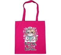 Hippowarehouse trust me, I'm a cat-tor Tote Shopping Gym Beach Bag 42cm x38cm, 10 litres