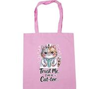 Hippowarehouse trust me, I'm a cat-tor Tote Shopping Gym Beach Bag 42cm x38cm, 10 litres