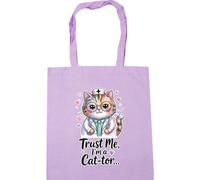Hippowarehouse trust me, I'm a cat-tor Tote Shopping Gym Beach Bag 42cm x38cm, 10 litres