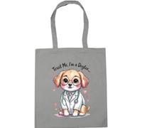 Hippowarehouse trust me, I'm a dogtor Tote Shopping Gym Beach Bag 42cm x38cm, 10 litres