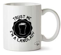 Hippowarehouse Trust Me I'm A Landlady Printed Mug Cup Ceramic 10oz