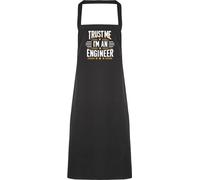 Hippowarehouse Trust Me I'm An Engineer Gift For Him Her Daughter Son Dad Mum Apron kitchen cooking painting DIY onesize adult