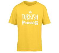 Hippowarehouse Turkish Princess Kids Children's Short Sleeve t-Shirt
