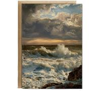 Hippowarehouse Turner Painting Card style Personalised Card A6 with envelope for him for her Funny Cards for Men and Women Blank inside option
