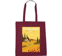 Hippowarehouse Tuscany Italy Tote Shopping Gym Beach Bag 42cm x38cm, 10 litres