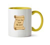 Hippowarehouse T'was The 'tism M'Lord Printed Mug Various Colour Options Ceramic Cup Kitchenware 11oz