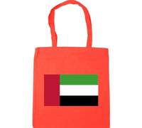 Hippowarehouse Uae Flag Tote Shopping Gym Beach Bag 42cm x38cm, 10 litres