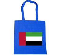 Hippowarehouse Uae Flag Tote Shopping Gym Beach Bag 42cm x38cm, 10 litres