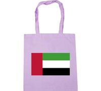 Hippowarehouse Uae Flag Tote Shopping Gym Beach Bag 42cm x38cm, 10 litres