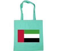 Hippowarehouse Uae Flag Tote Shopping Gym Beach Bag 42cm x38cm, 10 litres