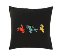Hippowarehouse Vintage Motocross Dirt Bike Printed bedroom accessory cushion cover case 41x41cm