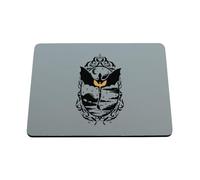 Hippowarehouse Violet's dragons in the sky printed mouse mat pad accessory black rubber base 240mm x 190mm x 60mm
