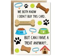 Hippowarehouse We both know i didnt buy this card Personalised Card A5 with envelope for him for her Funny Cards for Men and Women Blank inside option