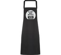 Hippowarehouse We don't make mistakes just happy little accidents Apron kitchen cooking painting DIY onesize adult
