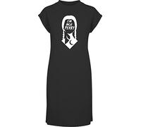 Hippowarehouse Wednesday Not Perky t-Shirt Dress Women's Adults Nightie Nightdress Black