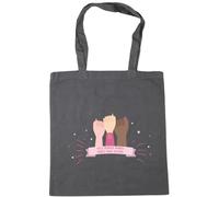 Hippowarehouse Well behaved women rarely make history Tote Shopping Gym Beach Bag 42cm x38cm, 10 litres