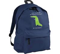 Hippowarehouse What do you call an alligator in a vest? An investigator backpack ruck sack Dimensions: 31 x 42 x 21 cm Capacity: 18 litres