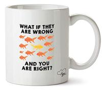 Hippowarehouse What if They are Wrong and You are Right? Printed Mug Cup Ceramic 10oz