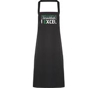 Hippowarehouse When it comes to spreadsheets I excel Apron kitchen cooking painting DIY onesize adult