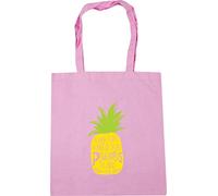 Hippowarehouse When Life Hands You Pineapples Make Pina Colada Tote Shopping Gym Beach Bag 42cm x38cm, 10 litres