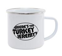 Hippowarehouse Where's The Turkey Jeremy? Printed Mug Various Colour Options Ceramic Cup Kitchenware 11oz