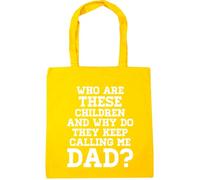 Hippowarehouse Who are These Children and why do They Keep Calling me dad? Tote Shopping Gym Beach Bag 42cm x38cm, 10 litres
