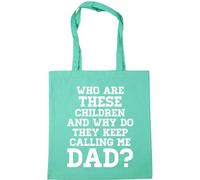 Hippowarehouse Who are These Children and why do They Keep Calling me dad? Tote Shopping Gym Beach Bag 42cm x38cm, 10 litres
