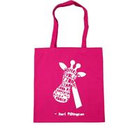 Hippowarehouse Why Didn't Evolution Make a Giraffe Good at Carpentry So It Could Build a Ladder? Tote Shopping Gym Beach Bag 42cm x38cm, 10 litres