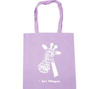 Hippowarehouse Why Didn't Evolution Make a Giraffe Good at Carpentry So It Could Build a Ladder? Tote Shopping Gym Beach Bag 42cm x38cm, 10 litres