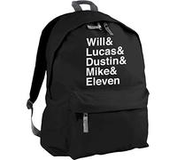 HippoWarehouse Will& Lucas& Dustin& Mike & Eleven Backpack ruck Sack Dimensions: 31 x 42 x 21 cm Capacity: 18 litres