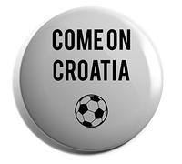 Hippowarehouse World Cup COME ON CROATIA Badge Various Sizes 38mm 50mm 75mm