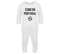 Hippowarehouse World Cup COME ON PORTUGAL Baby Romper all in one piece unisex
