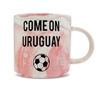 Hippowarehouse World Cup Come ON Uruguay Printed Mug Various Colour Options Ceramic Cup Kitchenware 11oz
