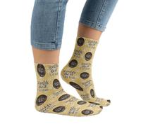 Hippowarehouse Worlds Best Cat Dad Socks Personalised Full Photo Sock Any Image 26.5cm 35cm 40cm custom Funny Gift dad fathers day