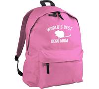 HippoWarehouse World's Best Degu Mum Backpack ruck Sack Dimensions: 31 x 42 x 21 cm Capacity: 18 litres