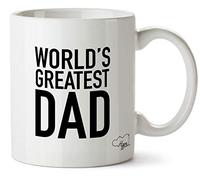 Hippowarehouse World's Greatest dad Printed Mug Cup Ceramic 10oz