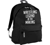 HippoWarehouse Wrestling Legend in The Making Backpack ruck Sack Dimensions: 31 x 42 x 21 cm Capacity: 18 litres