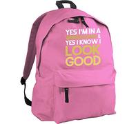 HippoWarehouse Yes I'm in a Wheelchair & yes I Know I Look Good Backpack ruck Sack Dimensions: 31 x 42 x 21 cm Capacity: 18 litres