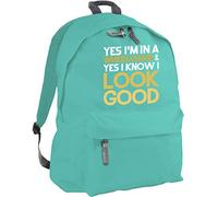 HippoWarehouse Yes I'm in a Wheelchair & yes I Know I Look Good Backpack ruck Sack Dimensions: 31 x 42 x 21 cm Capacity: 18 litres
