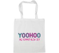 Hippowarehouse yoohoo big summer blow out Tote Shopping Gym Beach Bag 42cm x38cm, 10 litres